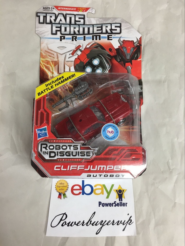 Transformers Prime Robots in Disguise Deluxe Class Cliffjumper Action Figure