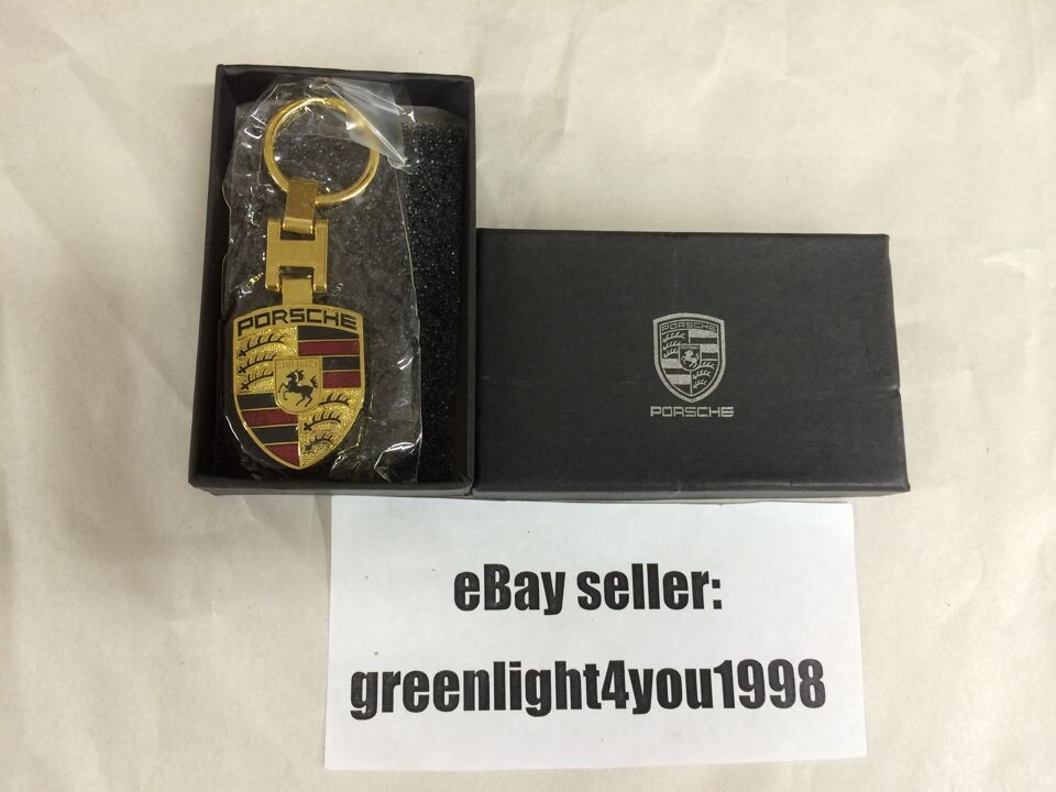 Porsche LOGO Keychain Metal Alloy Keyring, Key Chain, Keyfob NO SALES TAX - Click Image to Close