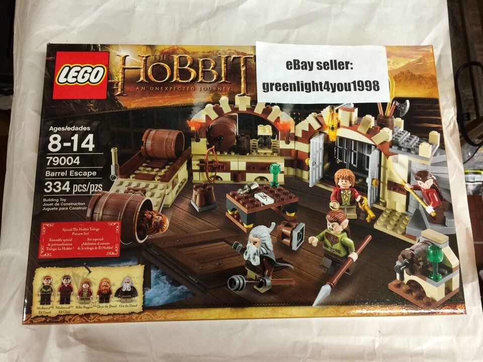 LEGO THE HOBBIT BARREL ESCAPE, Exclusive Barrel Escape (79004)