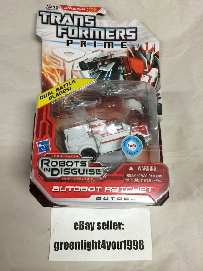 Transformers Prime Robots in Disguise Deluxe Autobot Ratchet Action Figure