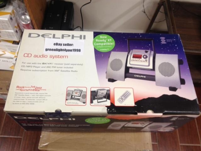 Delphi Sa 10034-1181 Skyfi Cd Audio System, 2 DAY GET No Sales Tax - Click Image to Close