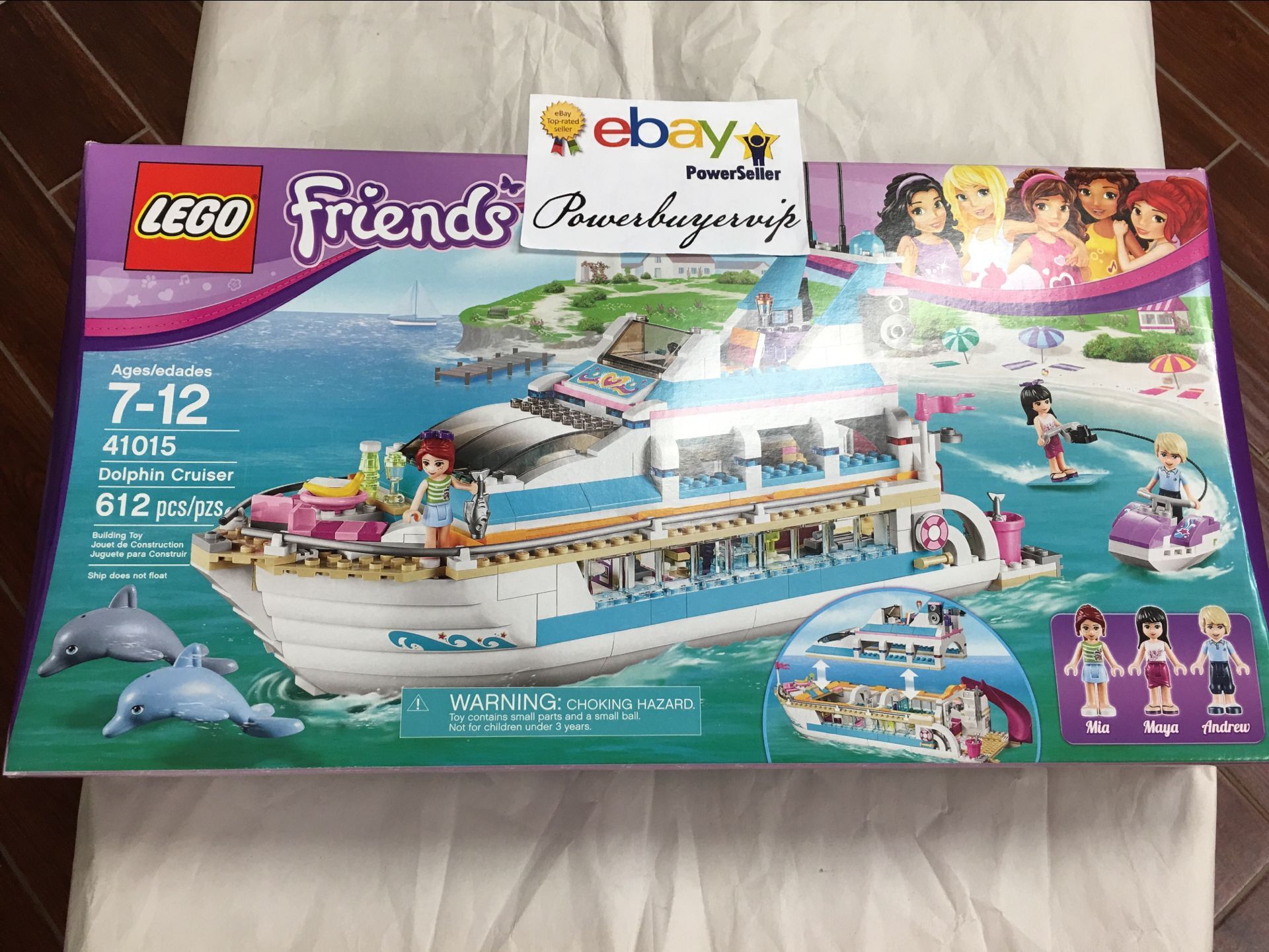 LEGO Friends Dolphin Cruiser 41015 Building Toys Xmas Gift Toys for Girls