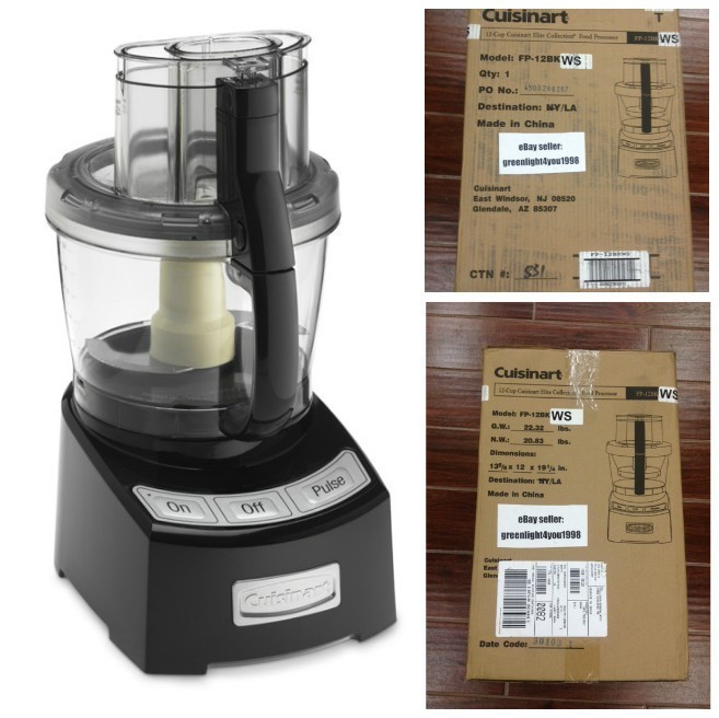 NEW Cuisinart Elite Collection 12-Cup Food Processor FP-12BK