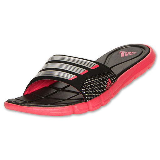 NEW WITH BOX Women's adidas adiPURE 360 Slide Sandals size 7 W Q20800 RED - Click Image to Close