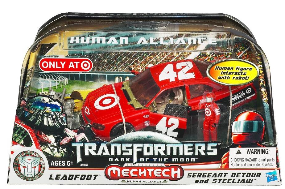 Transformers DOTM Target Exclusive Human Alliance Leadfoot Action Figure - Click Image to Close