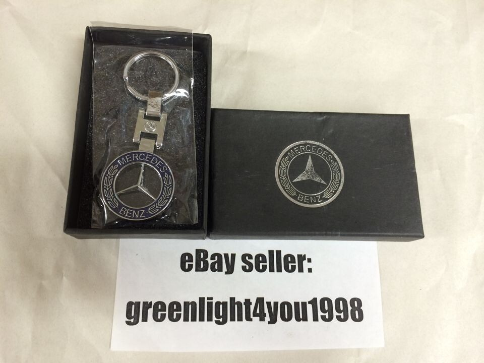 Mercedes-Benz Keychain Metal Alloy Keyring, Key Chain, Keyfob, NO SALES TAX