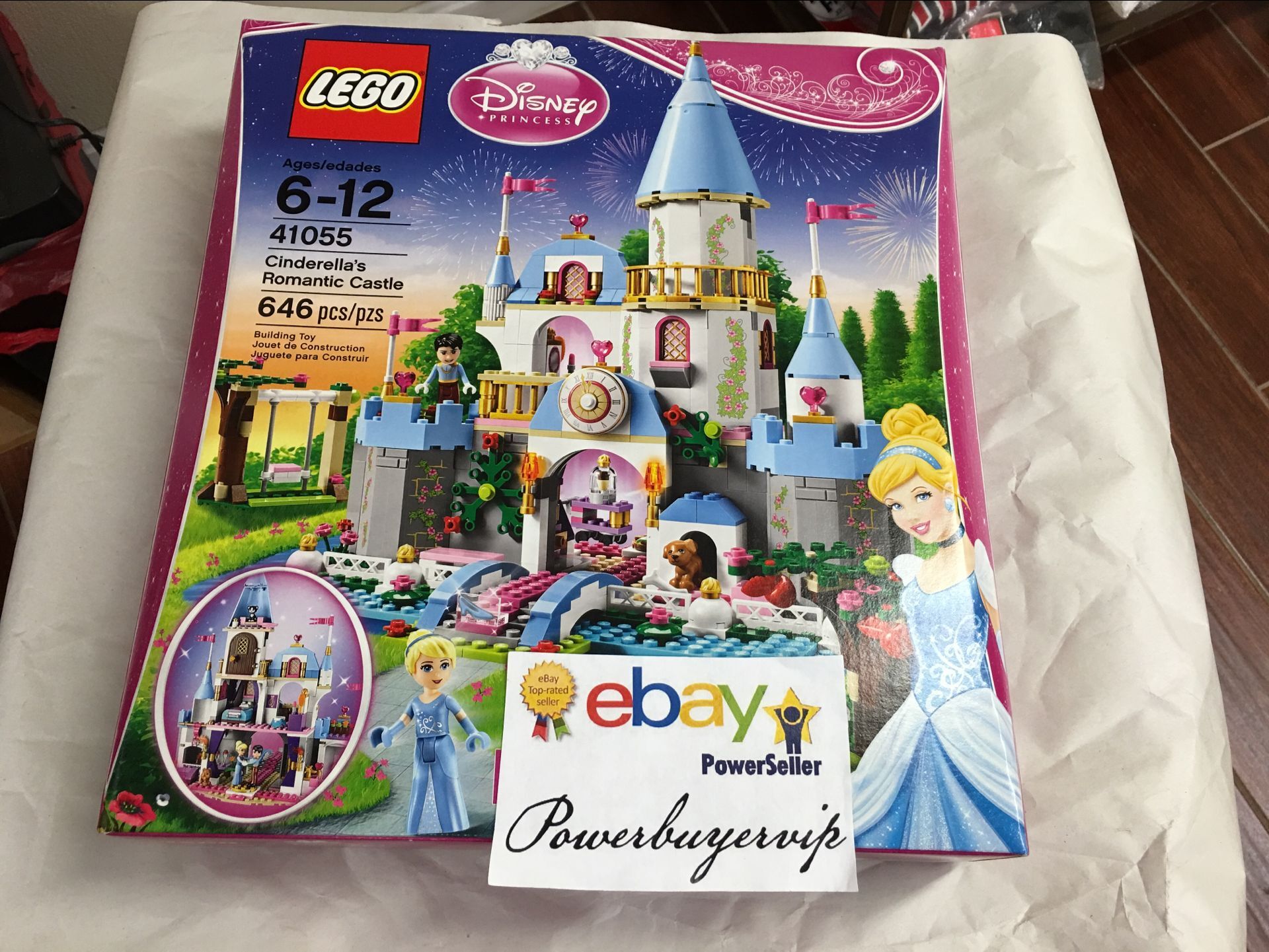 LEGO Disney Princess Cinderella’s Romantic Castle LEGO 41055 Building Toys