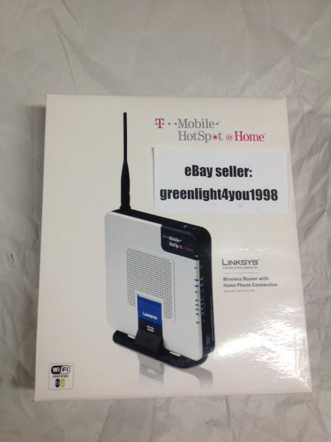 Linksys WRTU54G-TM T-Mobile 54Mbps Wireless LAN 4-Port Router - Click Image to Close