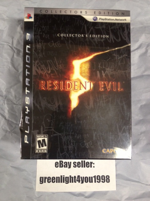 Resident Evil 5: Collector's Edition (Sony Playstation 3, 2009)