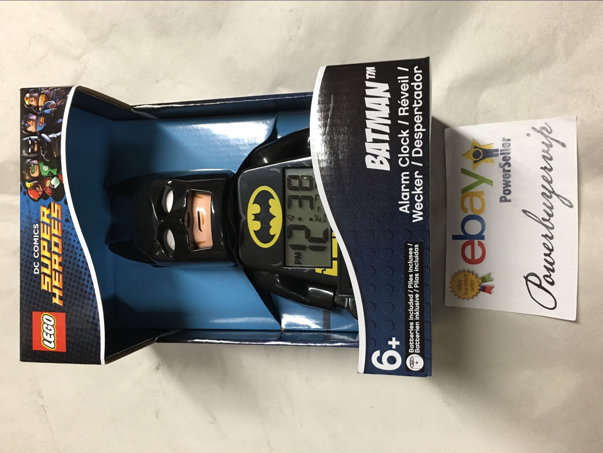 LEGO 9005718 DC Super Heroes Batman Light Up Alarm Clock