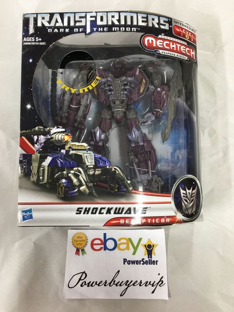 Transformers Dark of the Moon DOTM MechTech Voyager Shockwave Action Figure - Click Image to Close