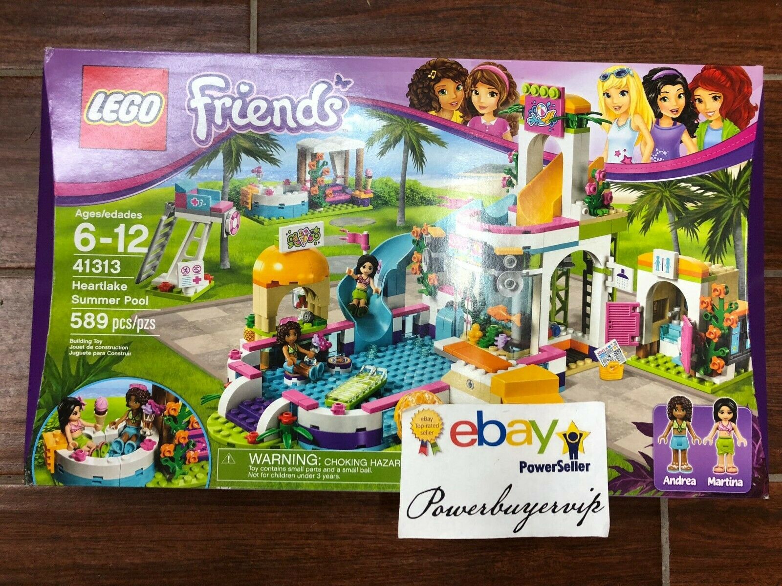 NEW LEGO Friends LEGO 41313 Heartlake Summer Pool FAST SHIPPING - Click Image to Close