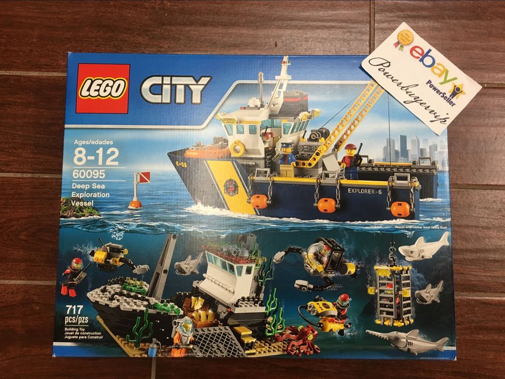 Lego 60095 Deep Sea Exploration Vessel Lego City Building Kit