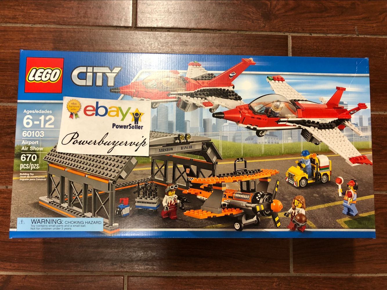 LEGO 60103 Lego City Airport Air Show Creative Play Building Toy