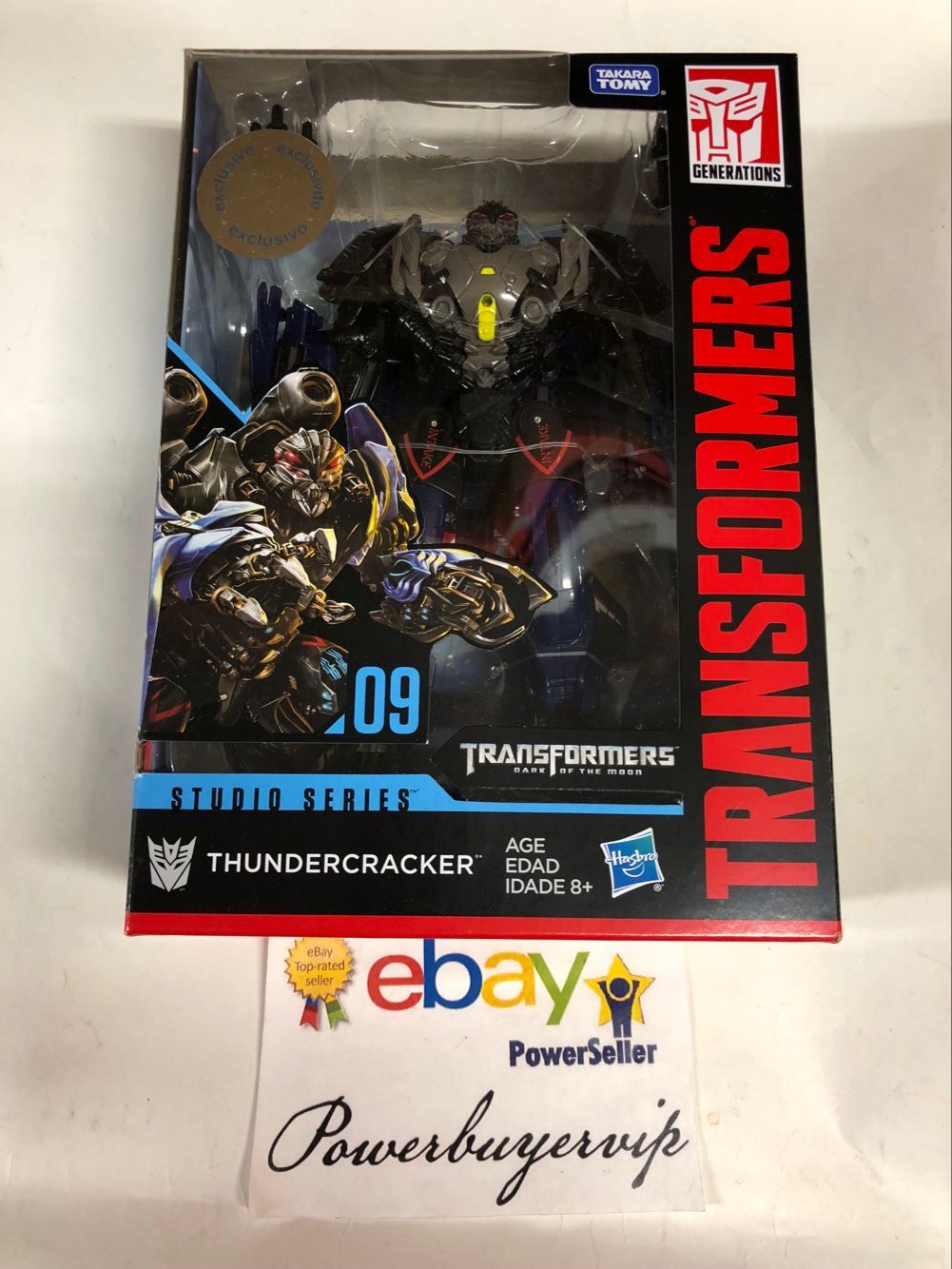 Hasbro Transformers Series 09 Voyager Class Movie 2 Thundercracker Action Figure - Click Image to Close