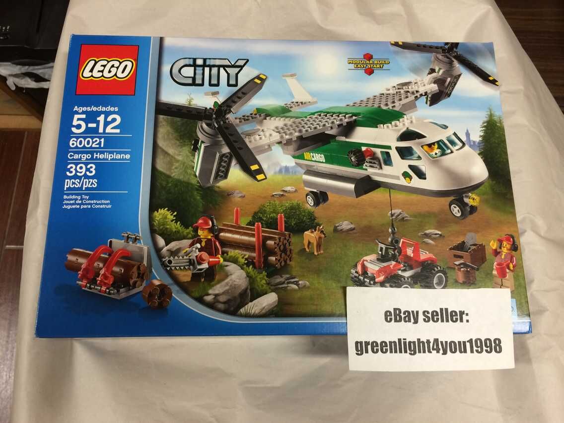 LEGO City Cargo Heliplane (60021) Toy Building Set No Sales Tax