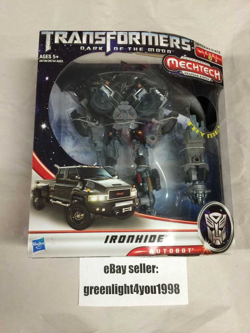 Hasbro Transformers Dark of the Moon DOTM MechTech Voyager Ironhide Figure - Click Image to Close