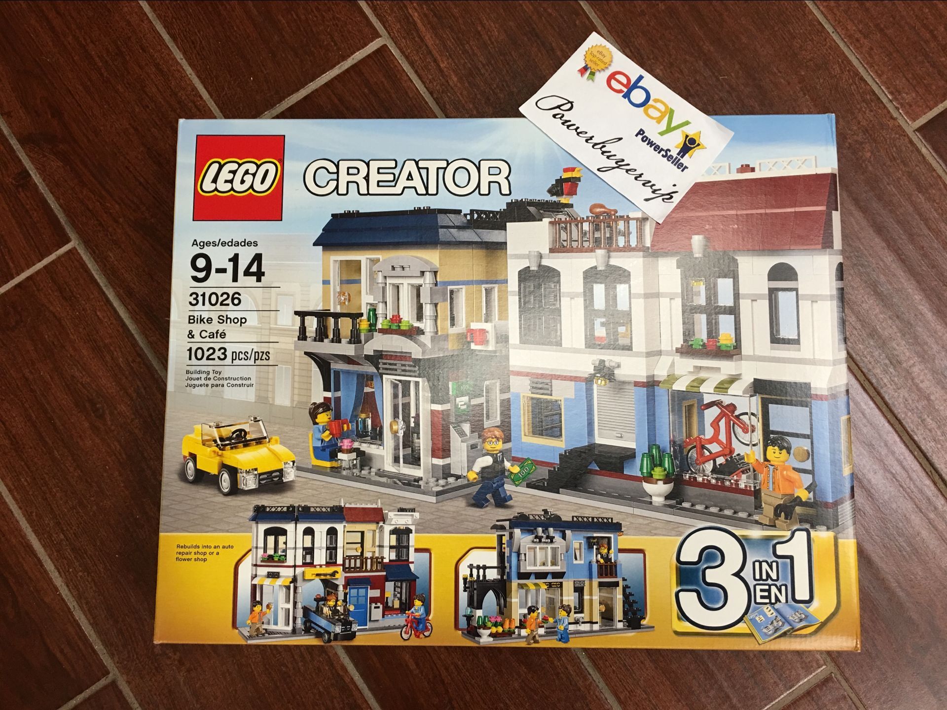 LEGO Creator Bike Shop & Café 31026 Building Toys Christmas Gift - Click Image to Close