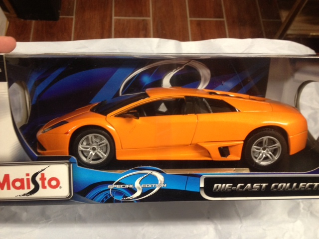 Maisto Special Edition Lamborghini MURCIELAGO LP640 Orange CAR