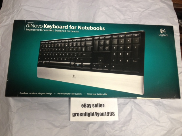 Logitech diNovo Keyboard for Notebooks (920-000927) No Sales Tax - Click Image to Close