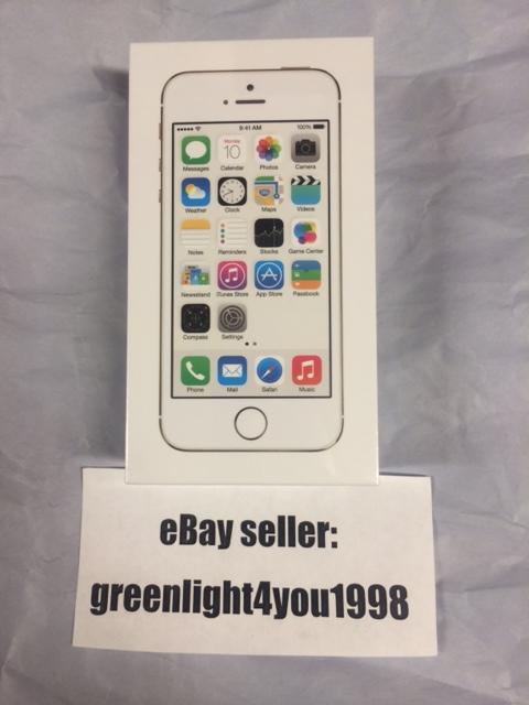 NEW Apple iPhone 5s Latest Model 16GB Gold AT&T Smartphone NO SALES TAX