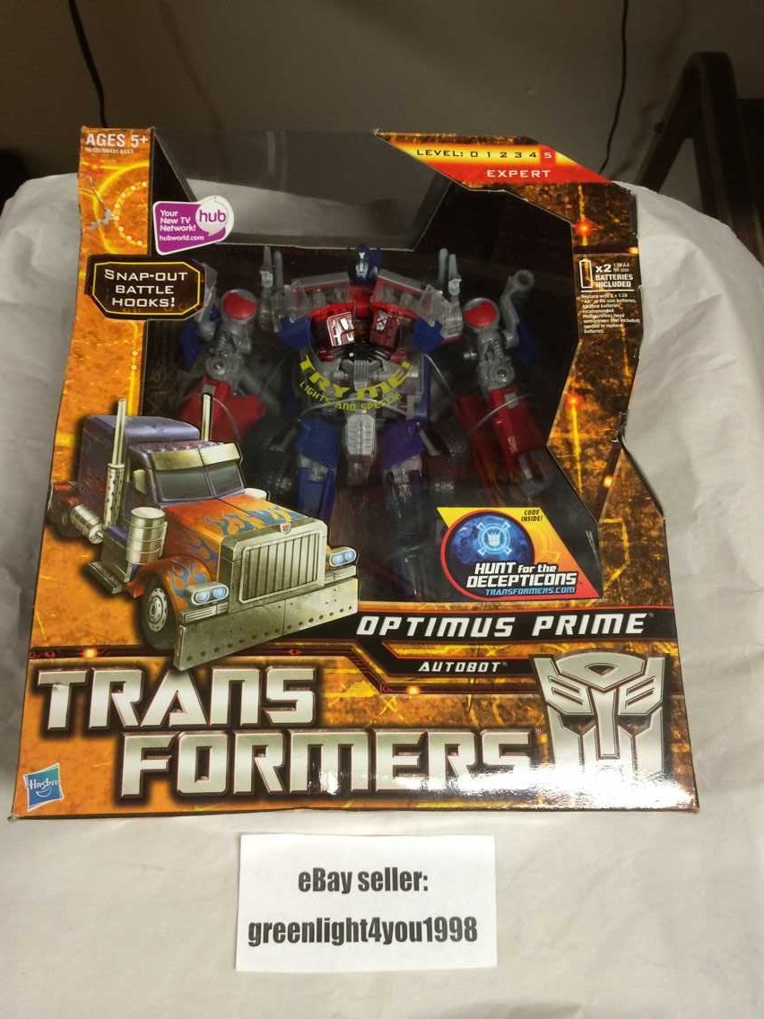 Hasbro Transformers Optimus Prime Movie 2 Rotf Leader Misb Action Figure