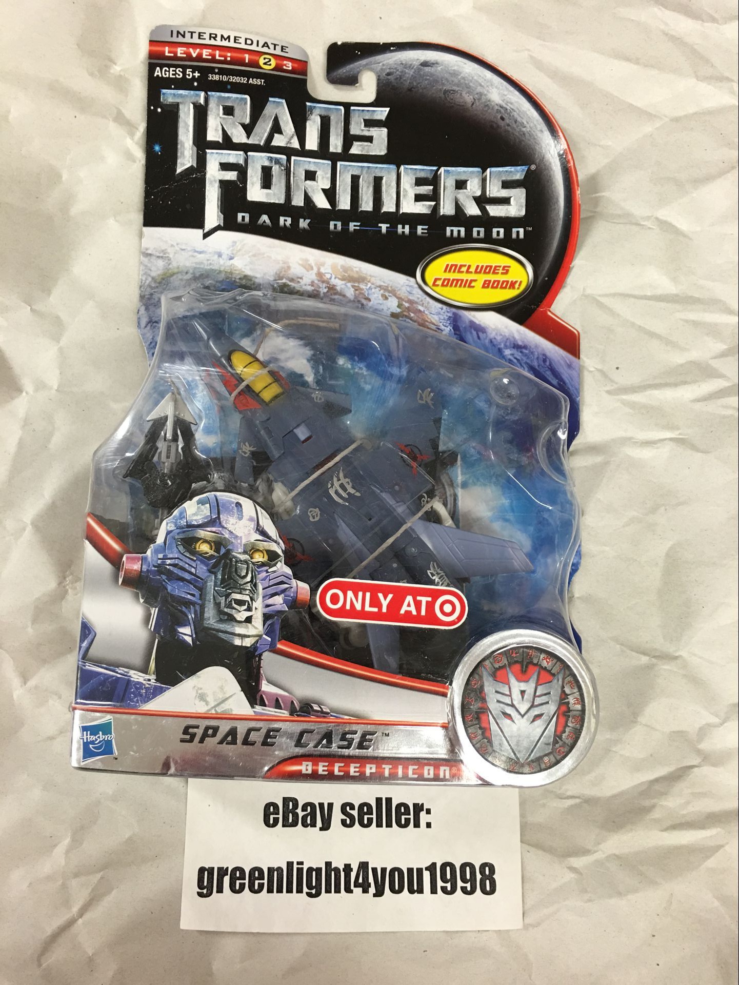 Hasbro Transformers 2010 DOTM Deluxe Space Case Action Figure Target Exclusive